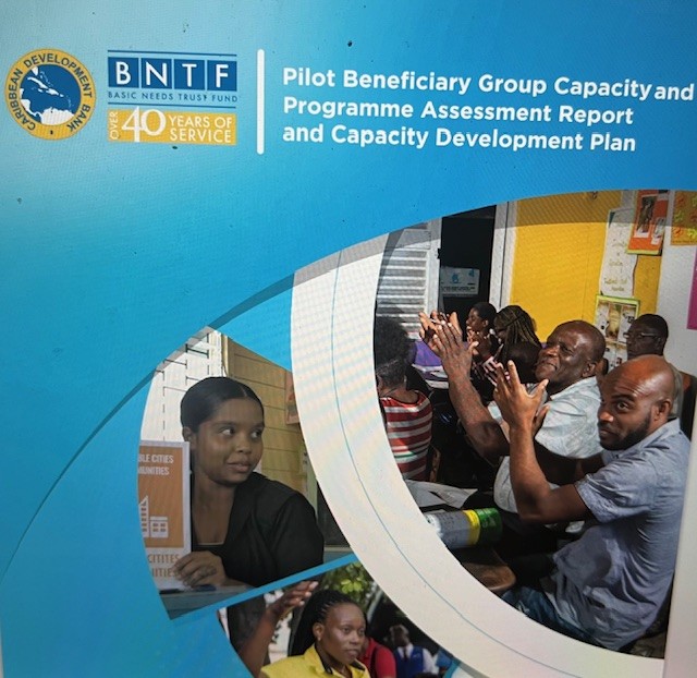 Cover of the Assessment showcasing three photos of persons applauding, holding up a sign and observing