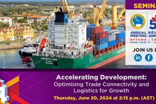 Seminar 3 – Accelerating Development: Optimising Trade Connectivity and Logistics for Growth